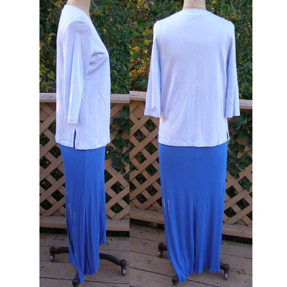 NWT size S/M Oscalito You Too blue cardigan top - Picture 11 of 11